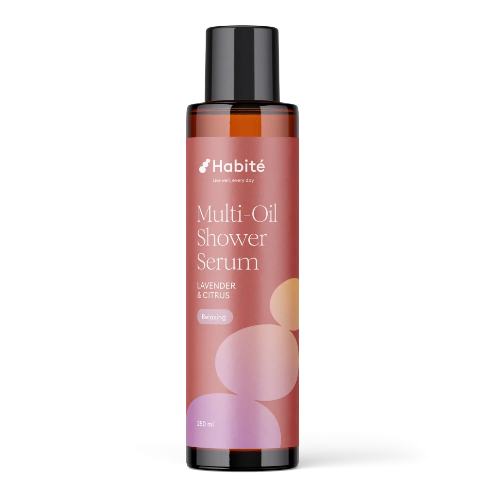 Relaxační multi-olejové sprchové sérum Levandule a citrón