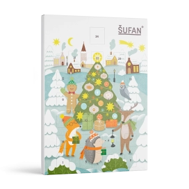 Adventní kalendář 24 ks čokolád