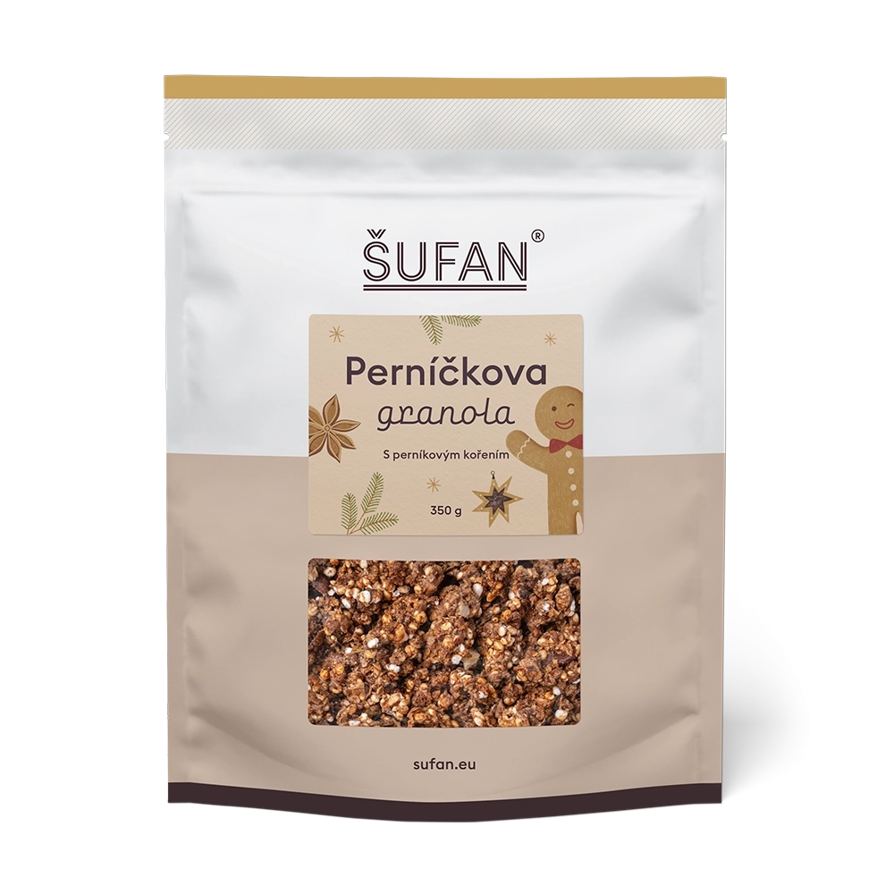 Perníčkova granola s perníkovým kořením