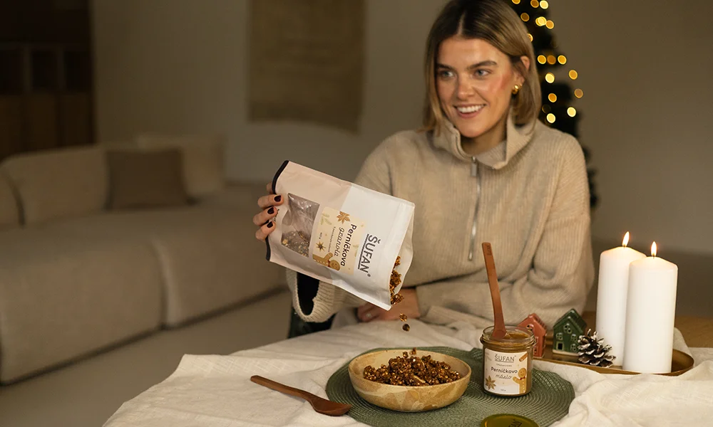 Perníčkova granola s perníkovým kořením