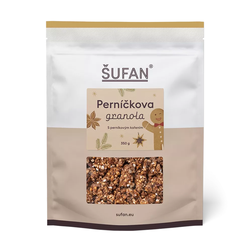 Perníčkova granola s perníkovým kořením